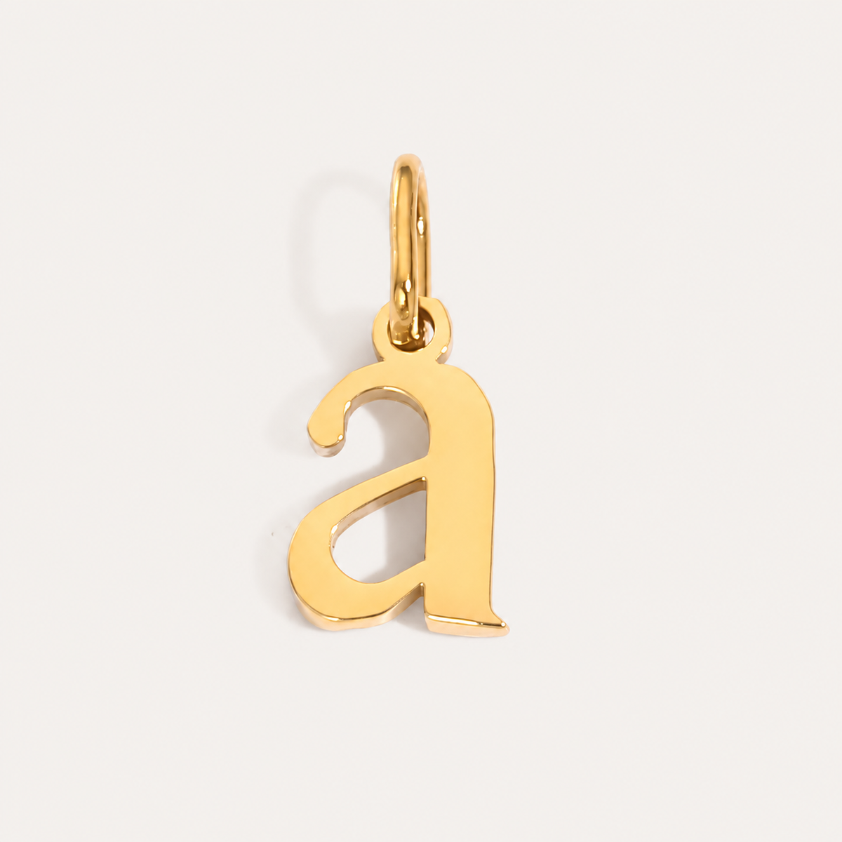 Gold-Plated Initial Charms