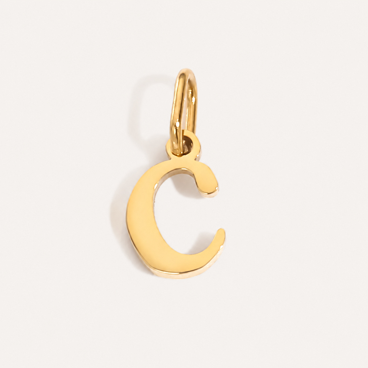 Gold-Plated Initial Charms