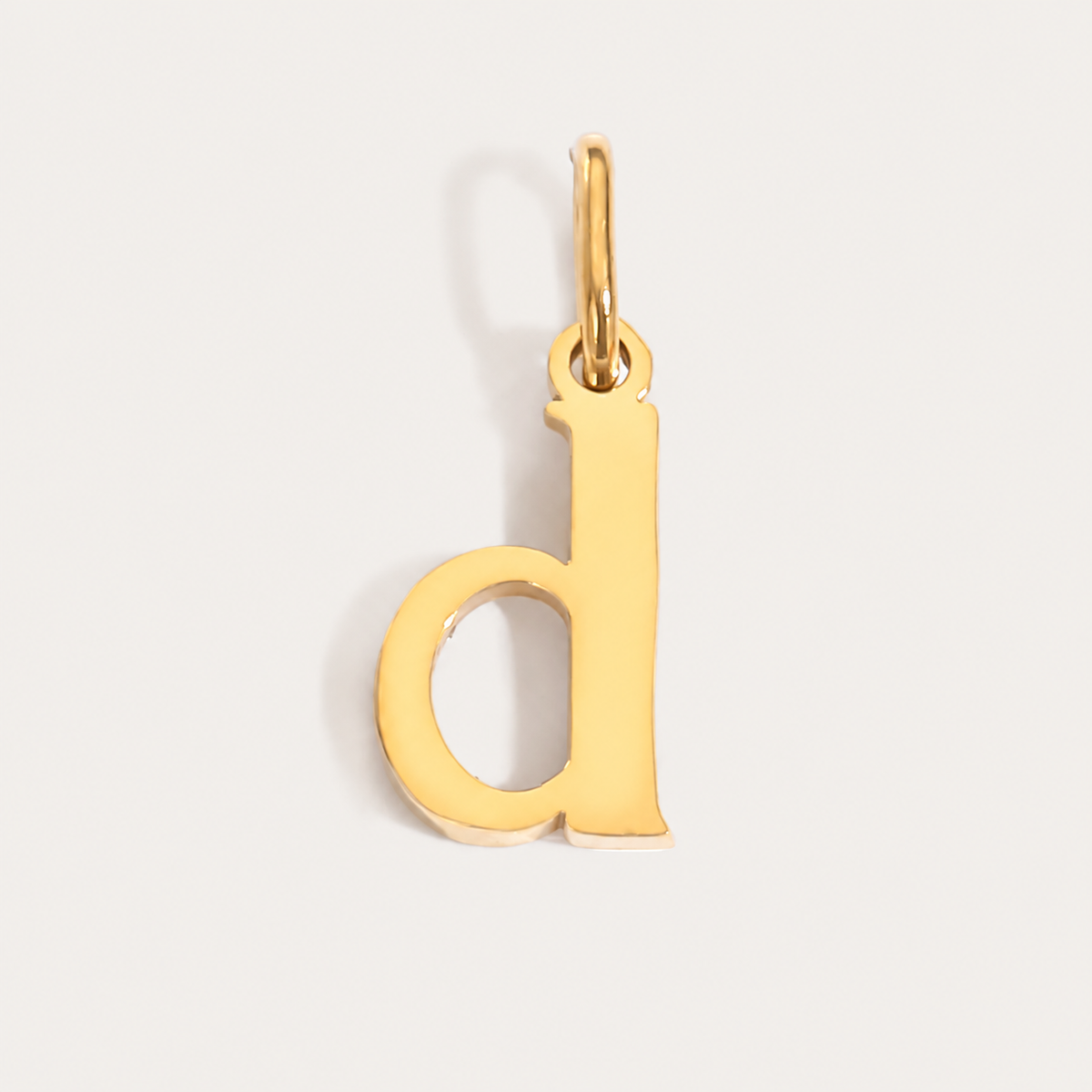 Gold-Plated Initial Charms
