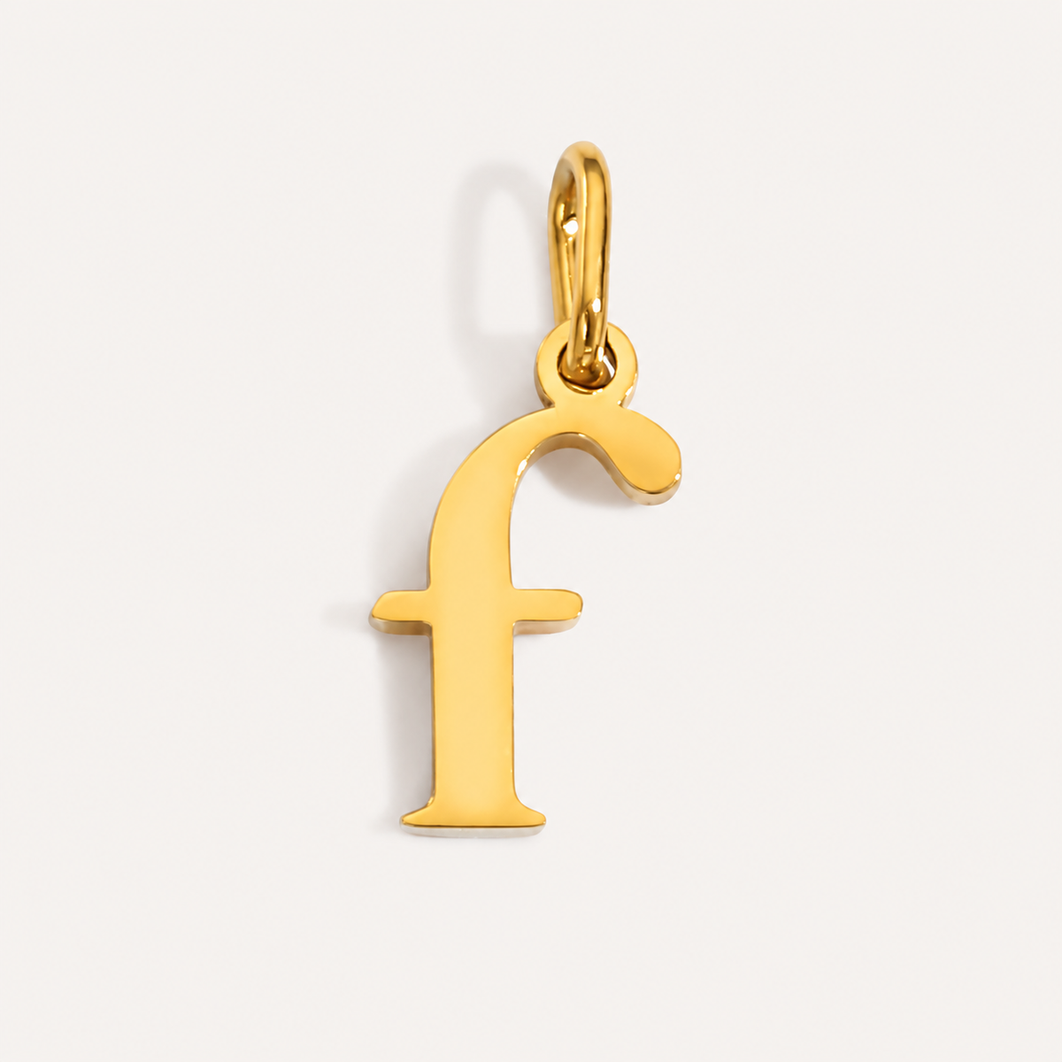 Gold-Plated Initial Charms