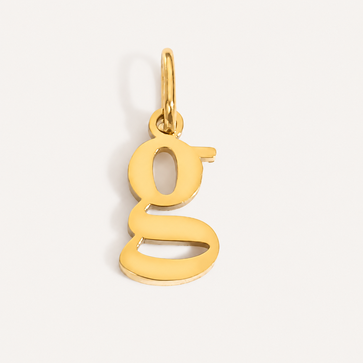 Gold-Plated Initial Charms