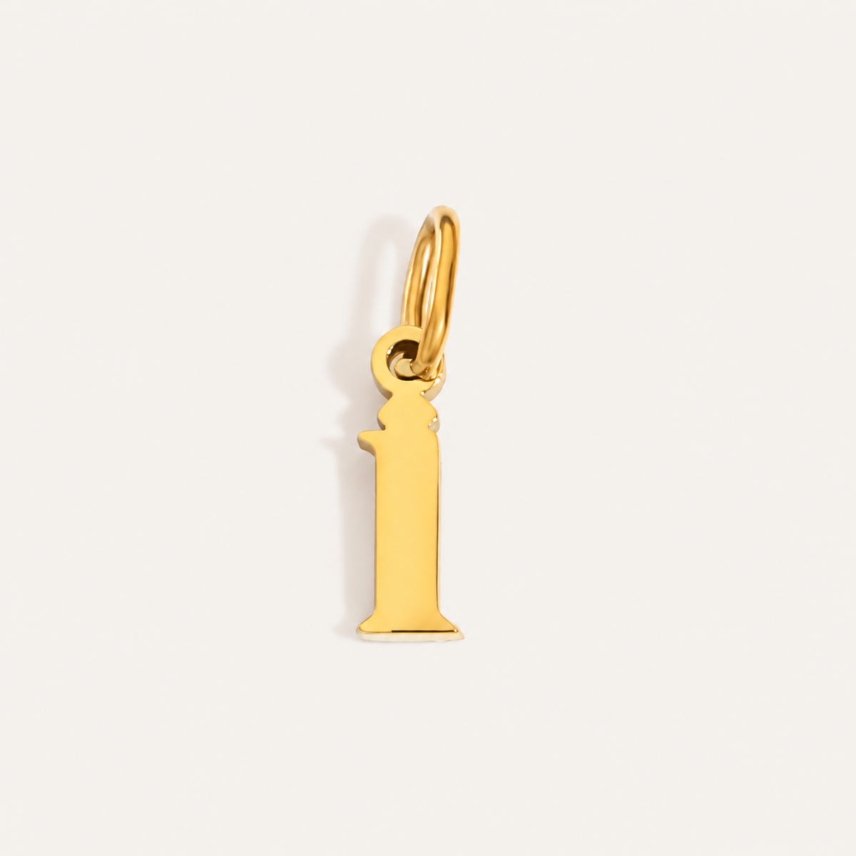 Gold-Plated Initial Charms