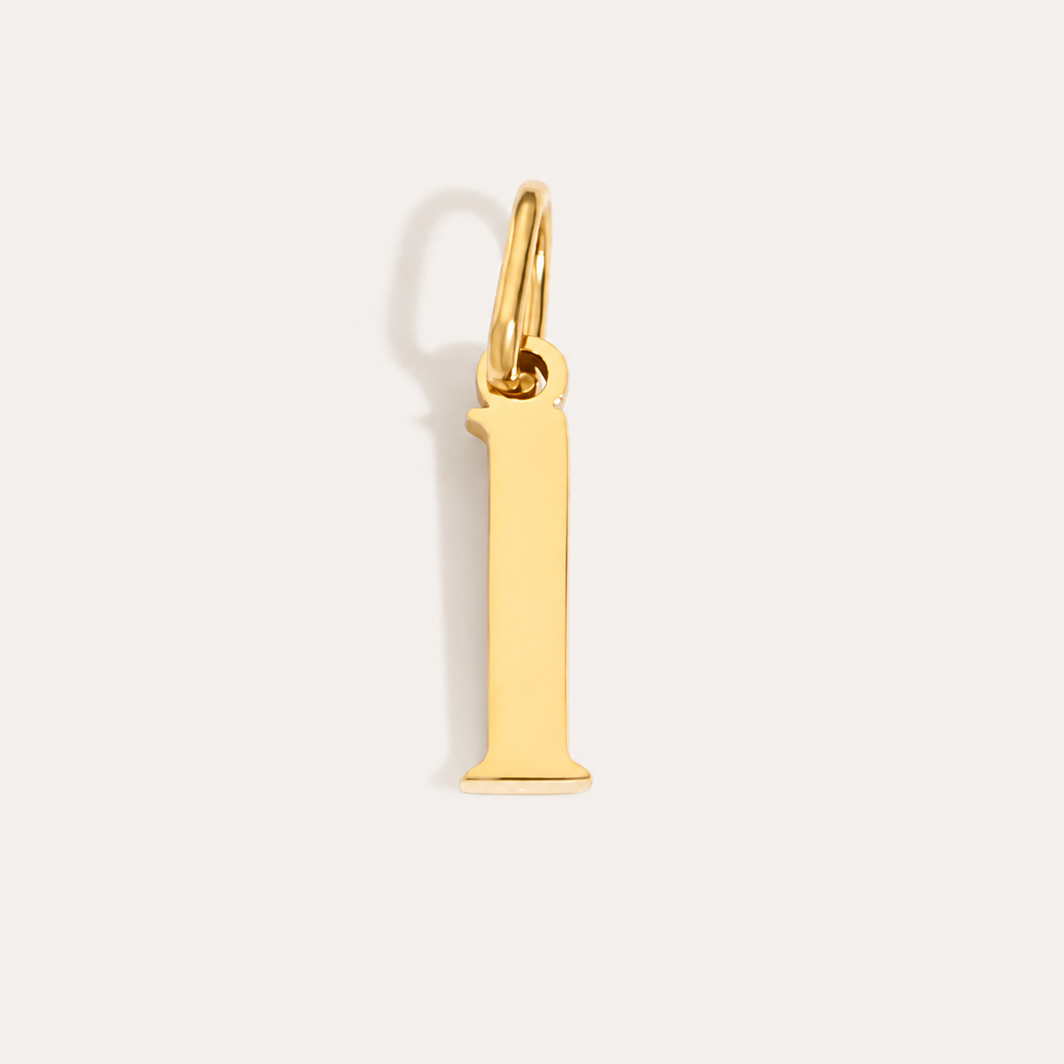 Gold-Plated Initial Charms