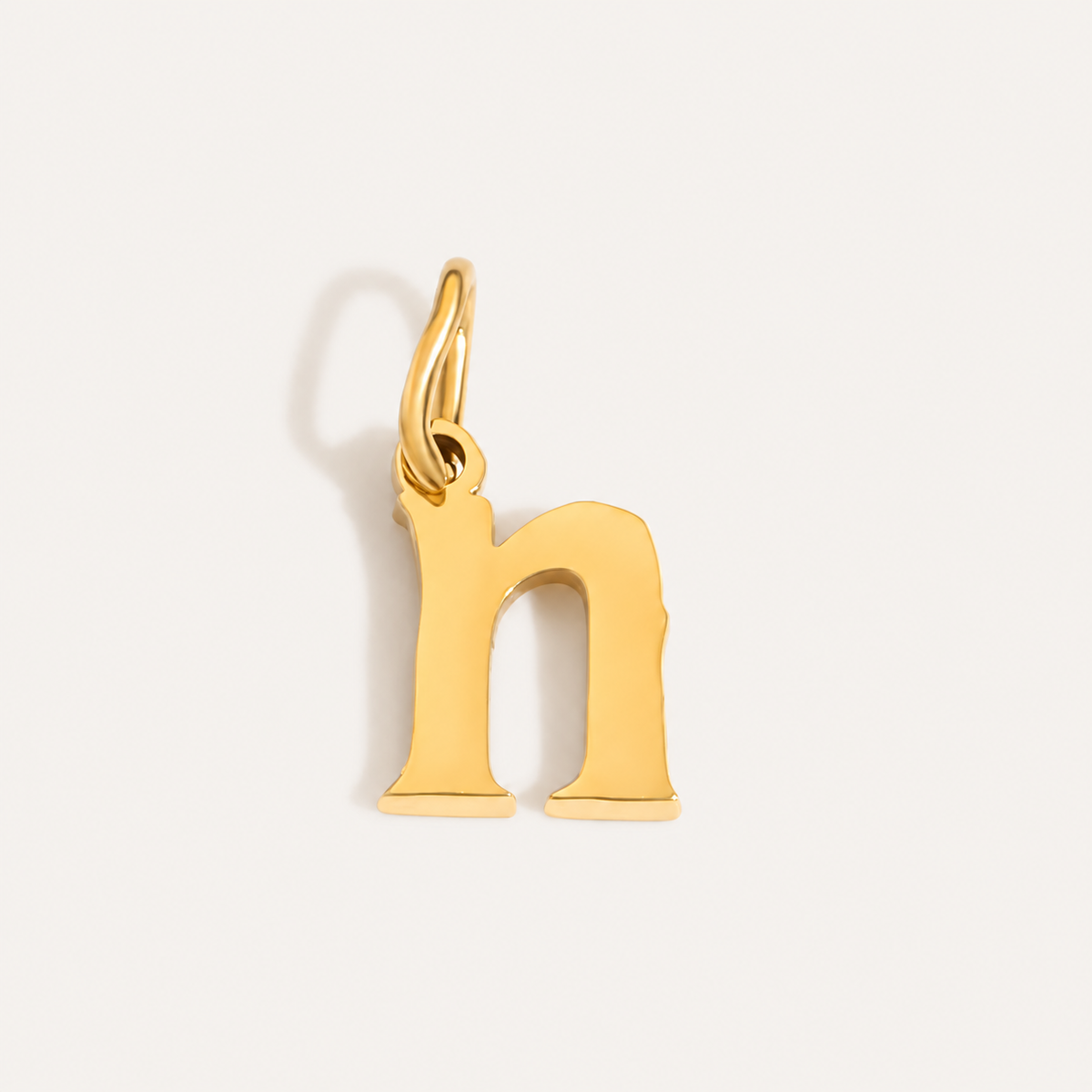 Gold-Plated Initial Charms