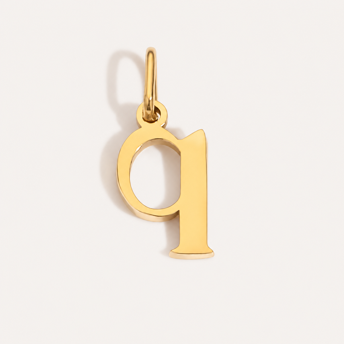 Gold-Plated Initial Charms