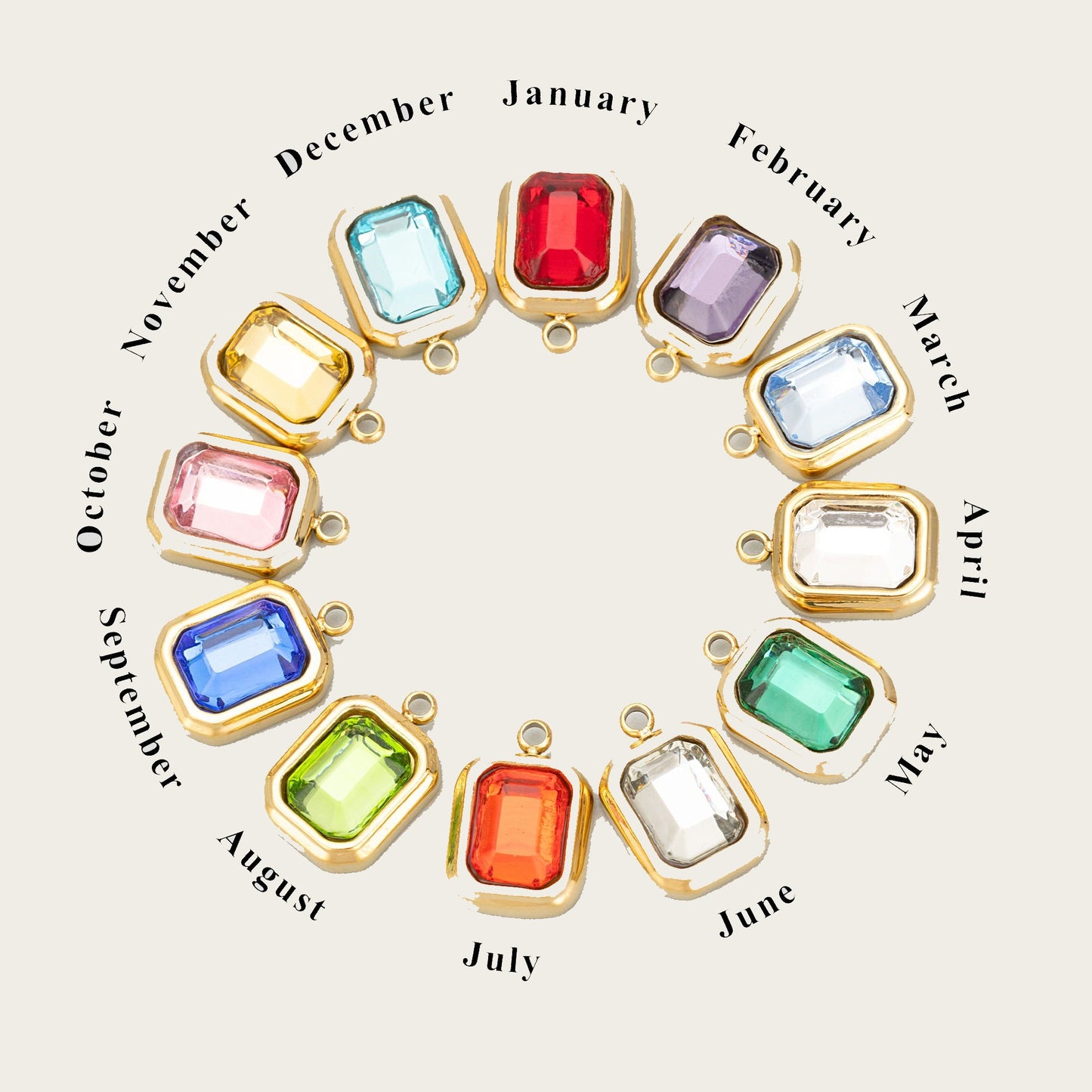 Charms Piedra del Mes