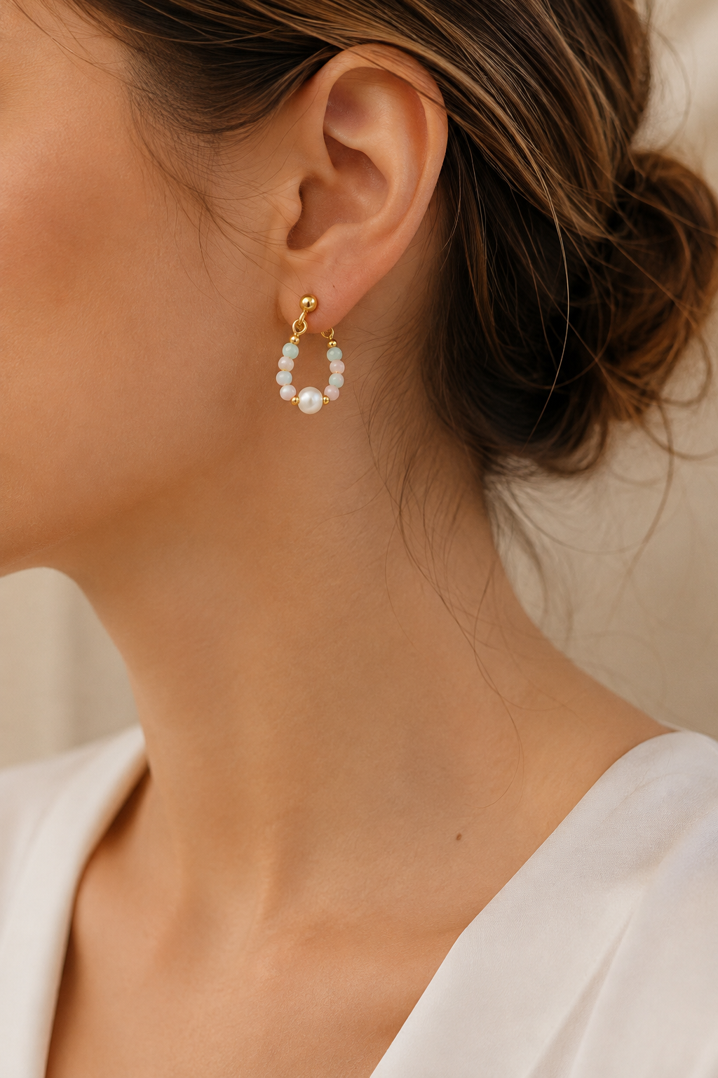 Pendientes Perla