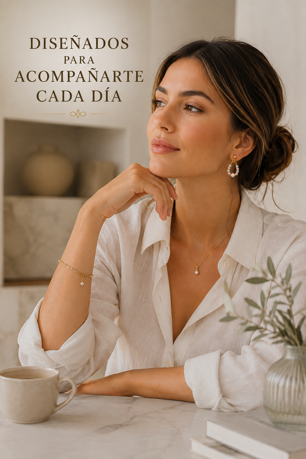 Pendientes Perla