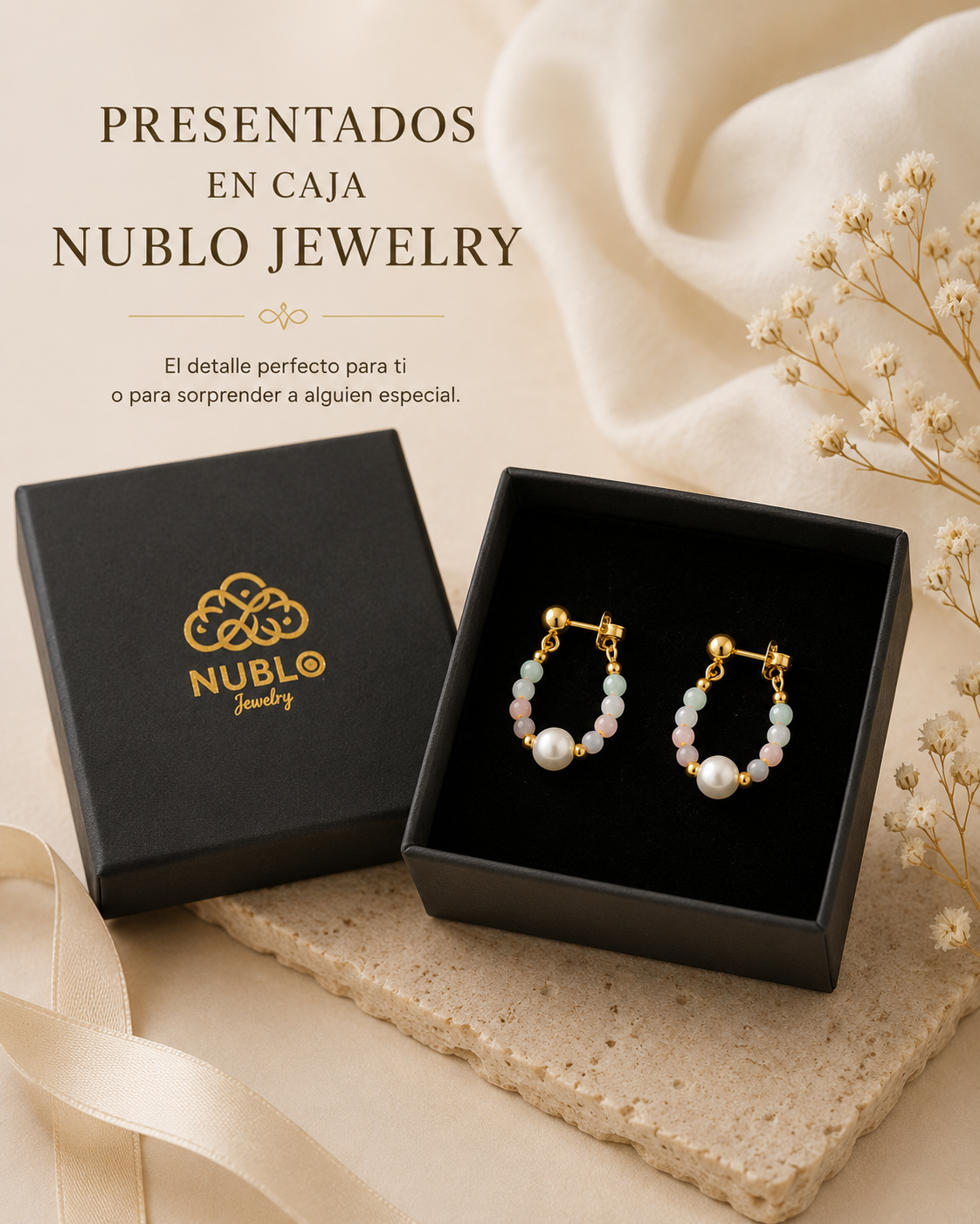 Pendientes Perla