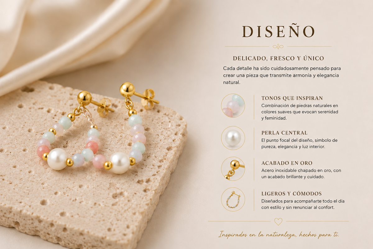 Pendientes Perla