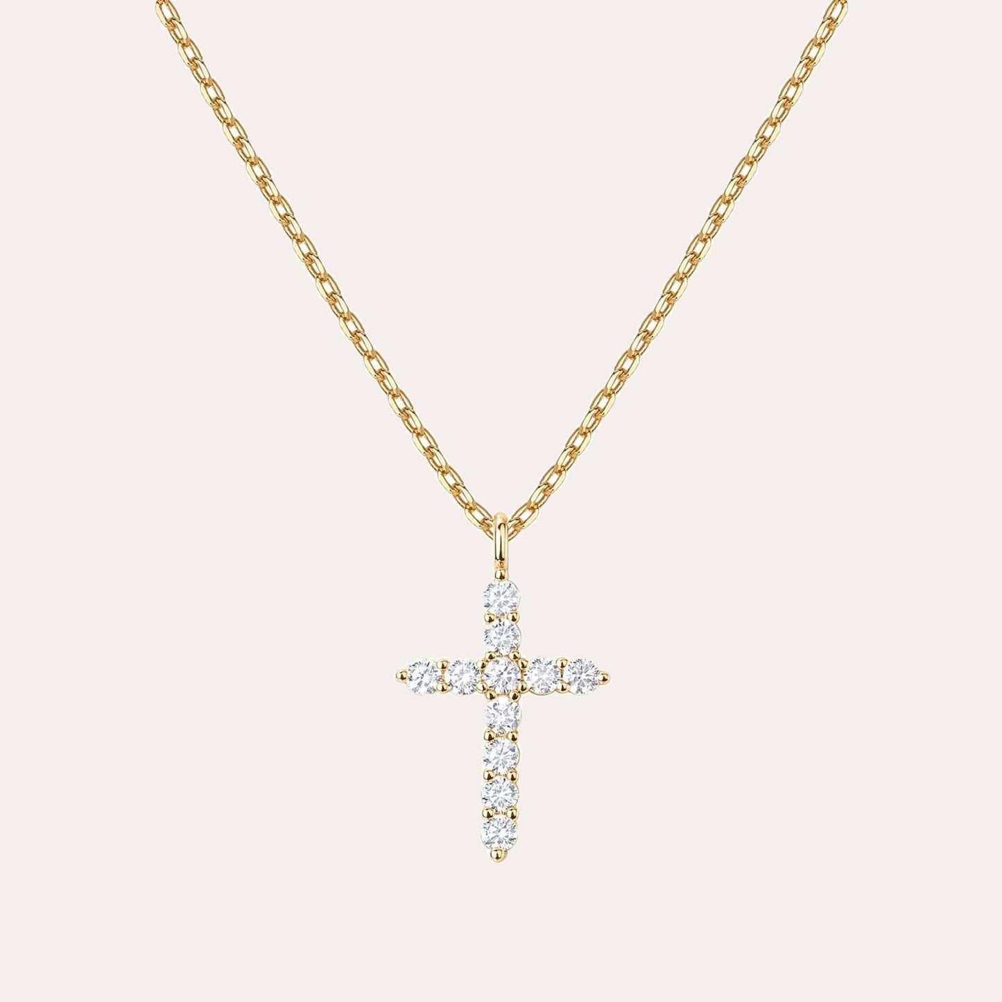 Collar Cruz de Circonia