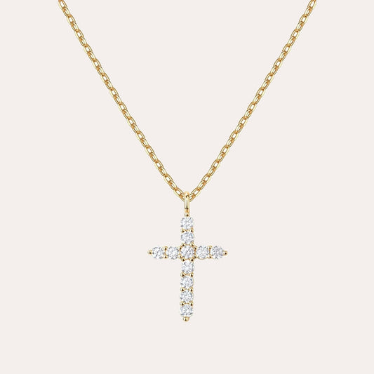 Collar Cruz de Circonia