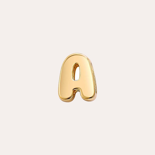 Charms Iniciales chapados en oro