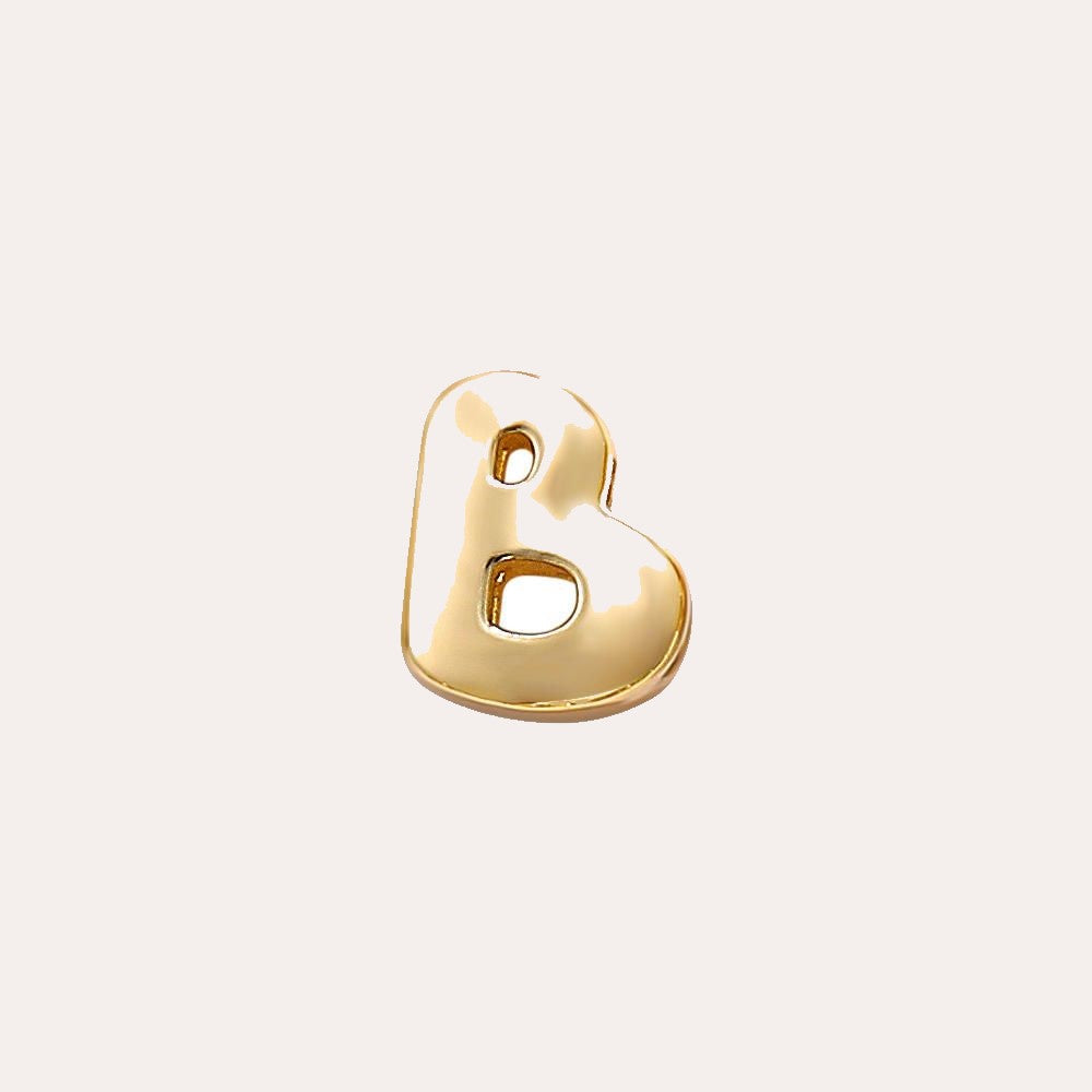 Charms Iniciales chapados en oro