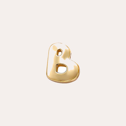 Charms Iniciales chapados en oro