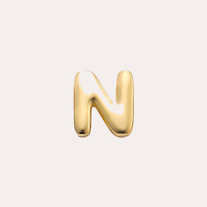 Charms Iniciales chapados en oro
