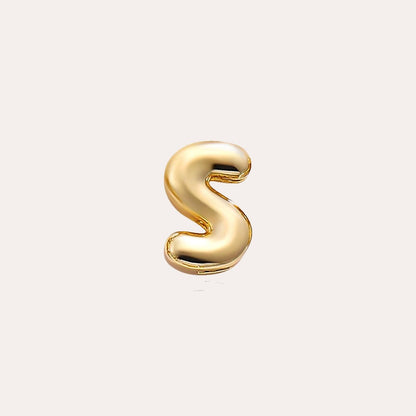 Charms Iniciales chapados en oro
