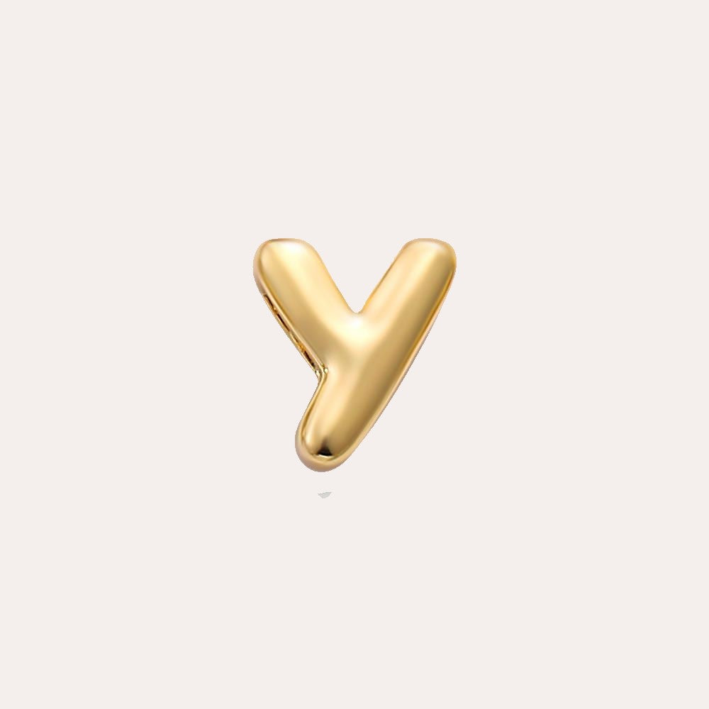 Charms Iniciales chapados en oro