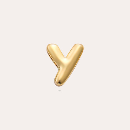 Charms Iniciales chapados en oro