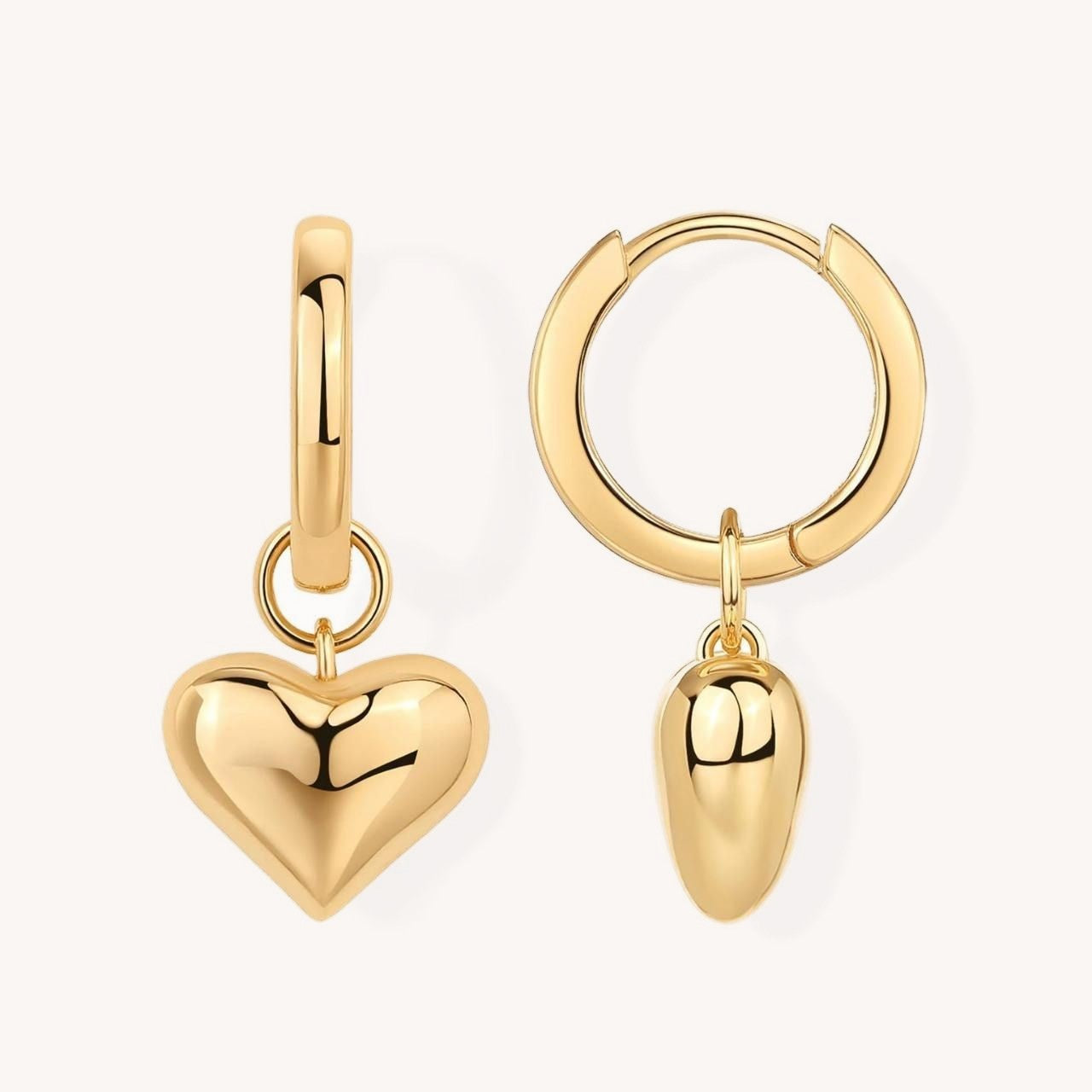 Pendientes de Corazónes