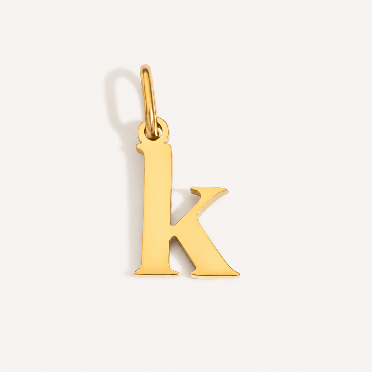 Gold-Plated Initial Charms
