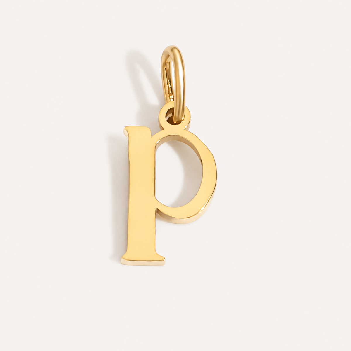 Gold-Plated Initial Charms