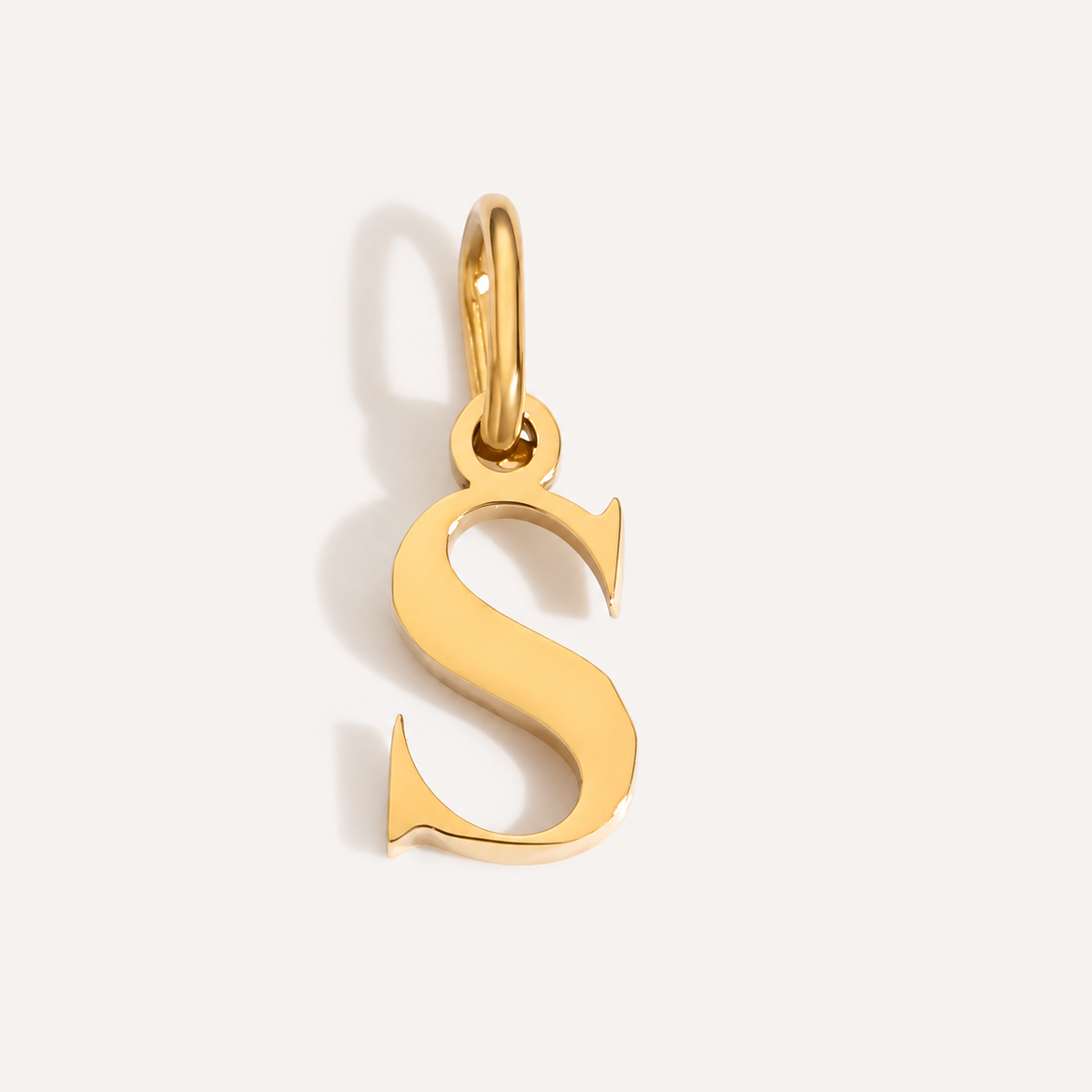 Gold-Plated Initial Charms