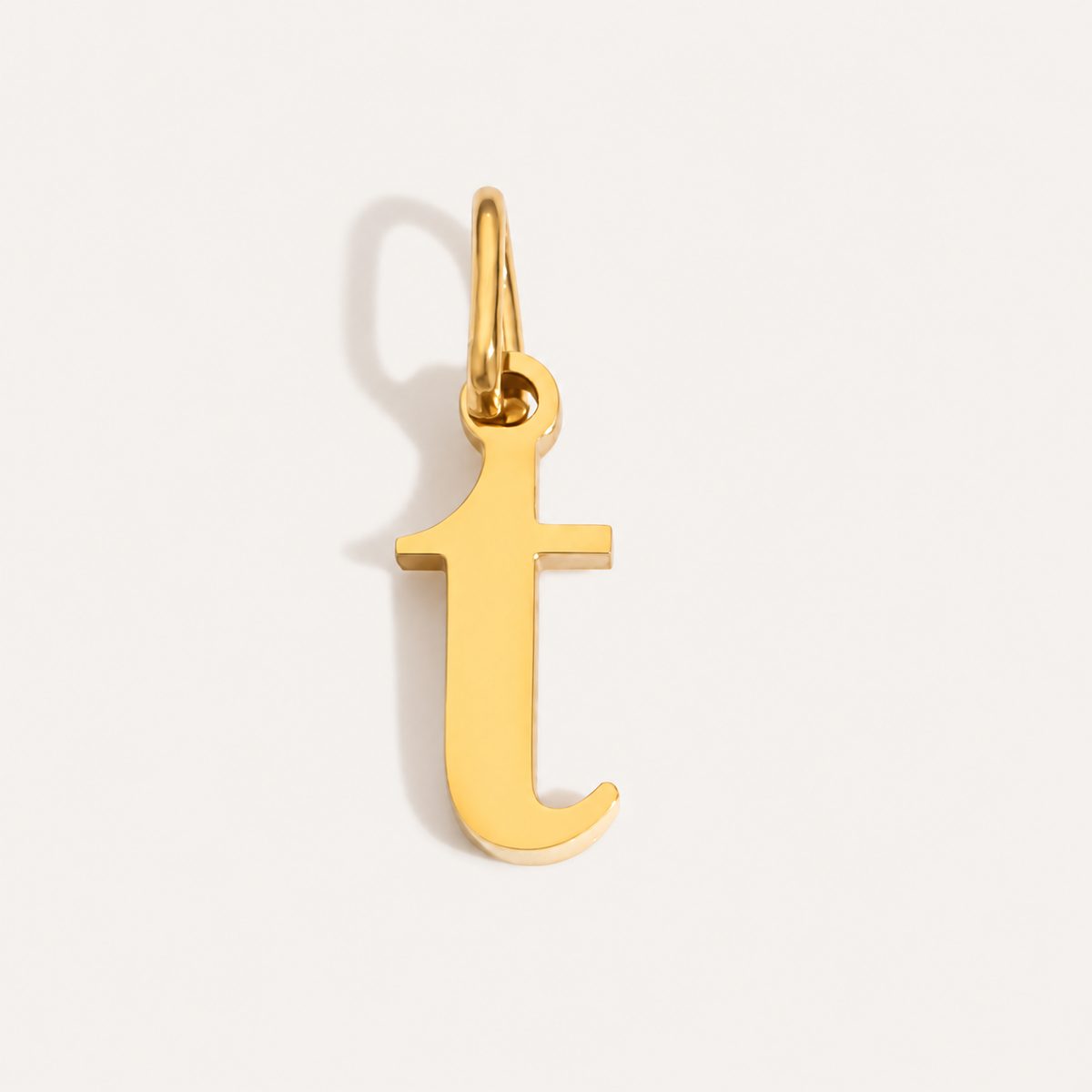Gold-Plated Initial Charms