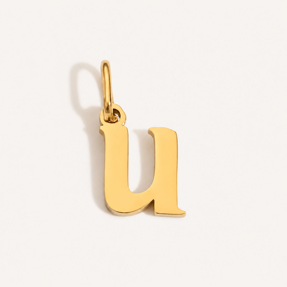Gold-Plated Initial Charms