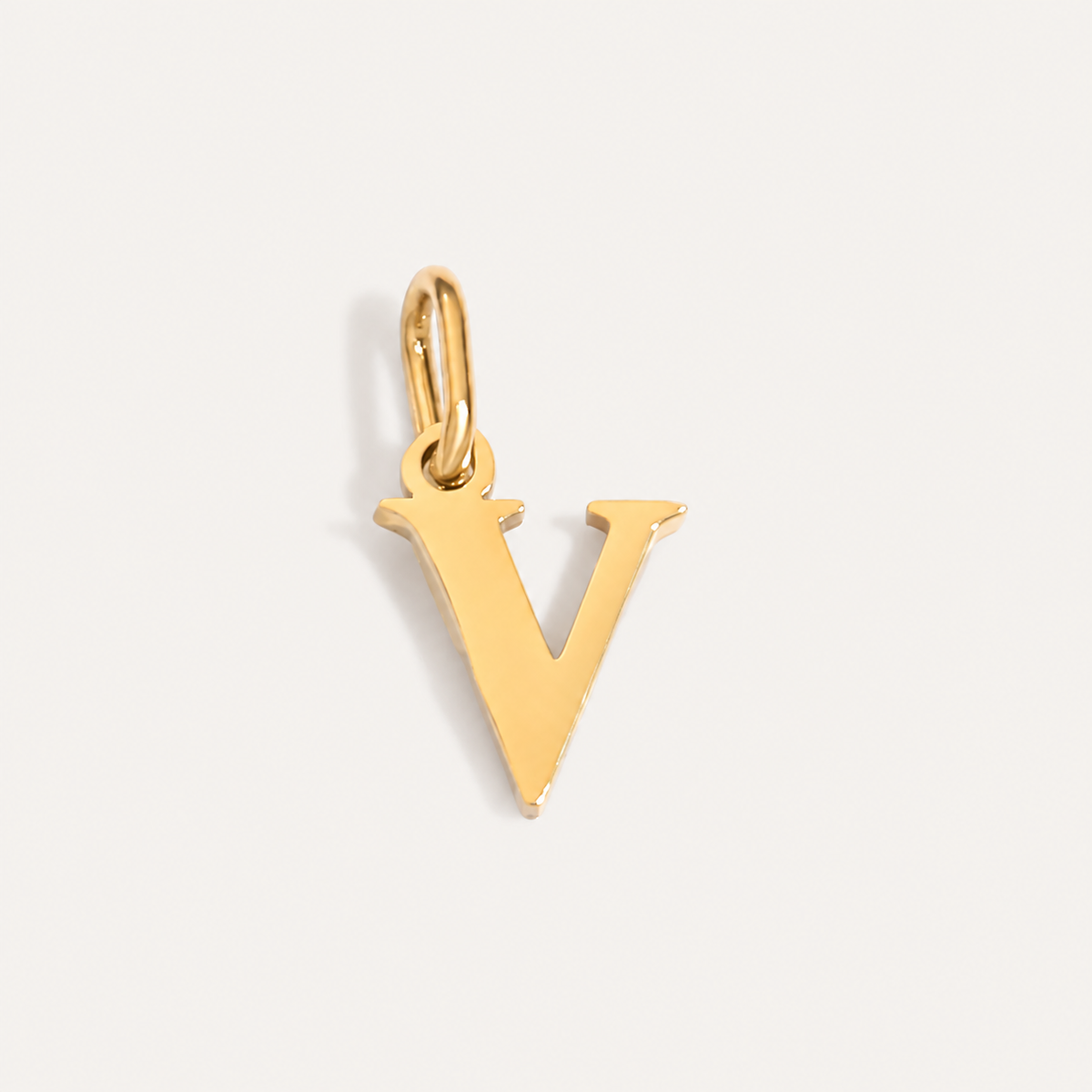 Gold-Plated Initial Charms