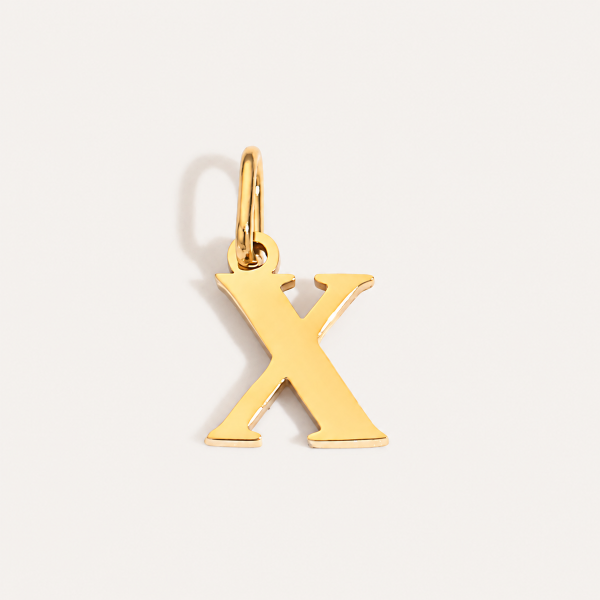 Gold-Plated Initial Charms